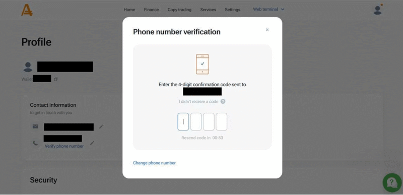 ثبت نام در بروکر آمارکتس