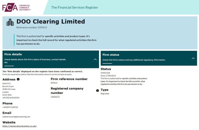 doo prime fca regulation brokerone
