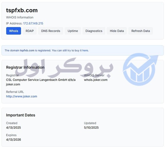 دامنه پراپ فرم تامین سرمایه